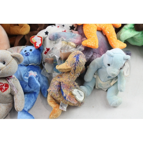 470 - Plush Soft Toys  Ty Beanie Babies SpongeBob Teddy Bears Teddies Assorted