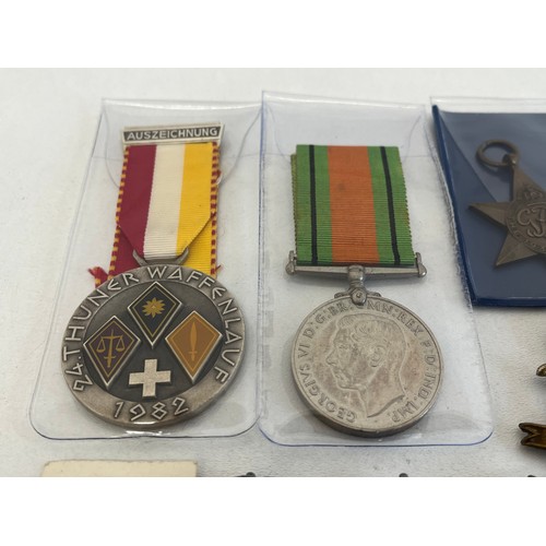 50 - VARIOUS MEDALS AND BADGES