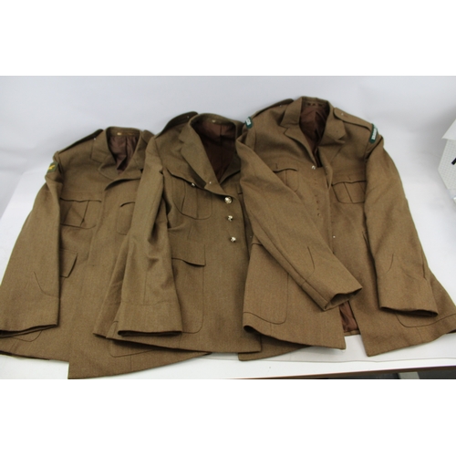 558 - Military Tunics Inc Irish Guards Military Uniforms Militaria Job Lot