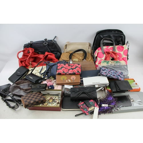 560 - Job Lot Assorted Women's Fashion Handbags & Purses Inc Radley & Butler Wilson