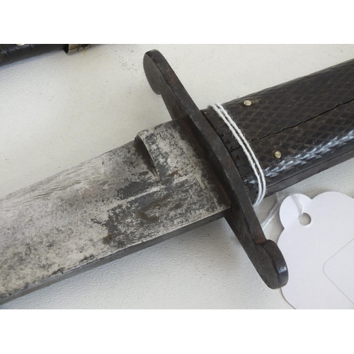 52 - Victorian sheffield bowie knife