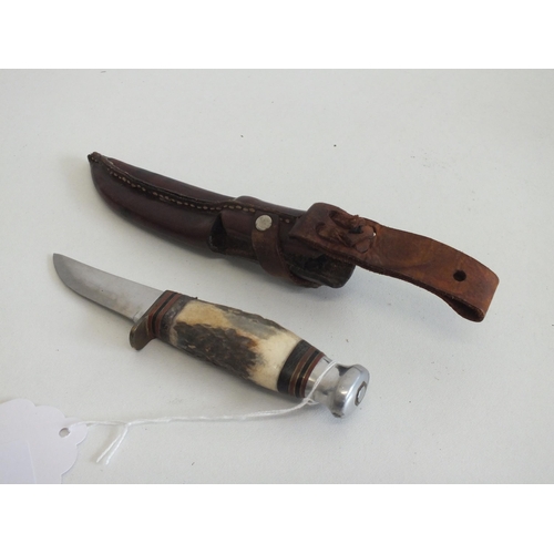 56 - Small bone handled knife