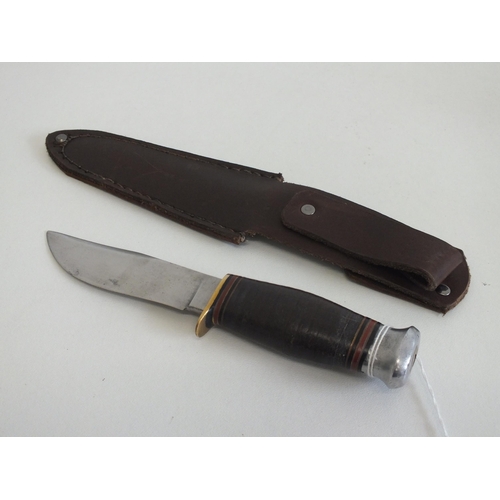 57 - Small sheffield bowie knife.