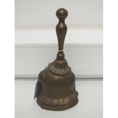 251 - Brass-faced handbell without a clanger