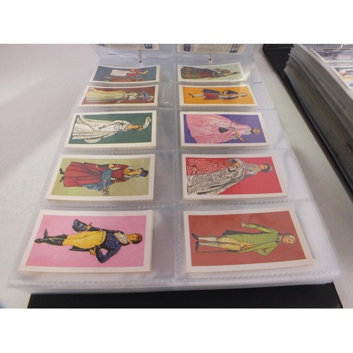 117 - Two albums of trade cards - 32 complete sets.