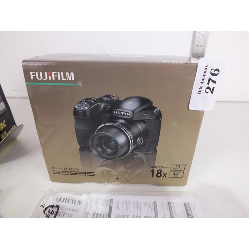 276 - Two boxed digital camera's including Fujifilm Finepix S2995.