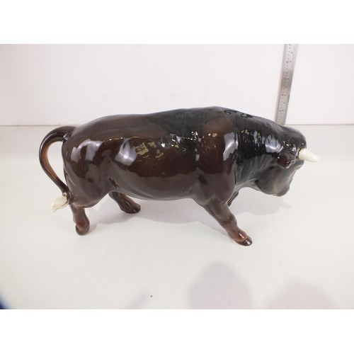 115 - Large vintage ceramic Buffalo No. 3930.