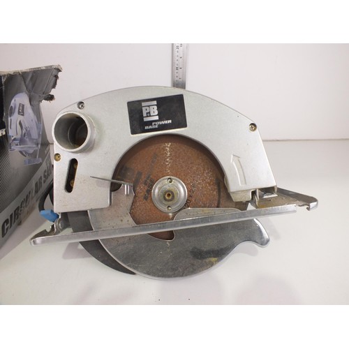 302 - P & B 240V circular saw - untested.