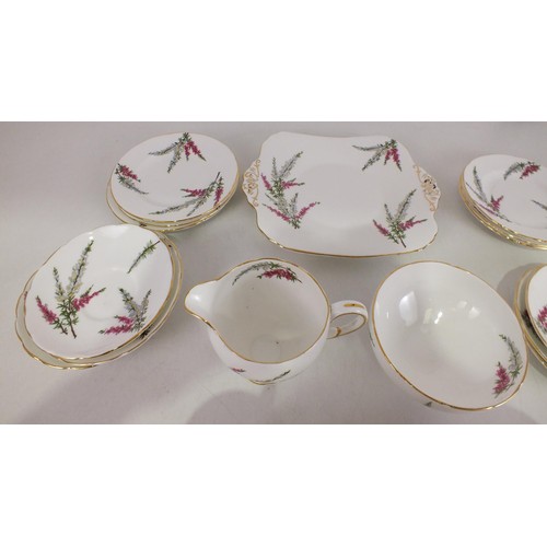 310 - Heathcote bone china tea set.