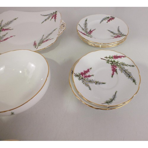 310 - Heathcote bone china tea set.