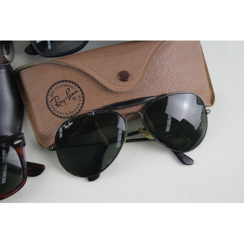 457 - Four pairs of Ray Ban Designer Sunglasses