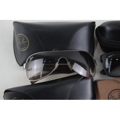 457 - Four pairs of Ray Ban Designer Sunglasses