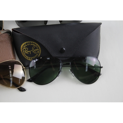 461 - Four pairs of Ray Ban sunglasses