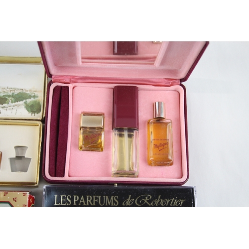 482 - Vintage Perfume & Makeup Branded Designer Assorted Inc Paris, Bottles Joblot