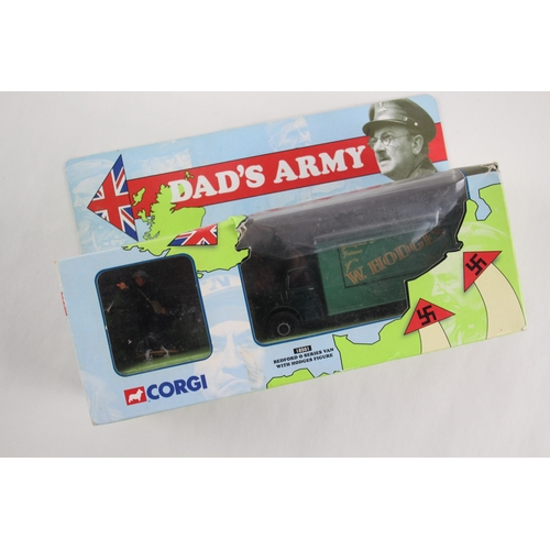 494 - Boxed Corgi Dads Army Diecast Model Bedford O Series Van with Hodges Fig Ref 18501