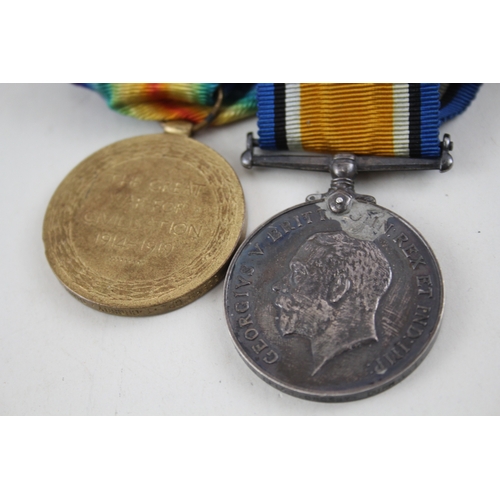 515 - WW1 Medals Victory & 1914-15 Star 10781 Pte Cavanagh York Regt x 2