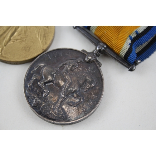 515 - WW1 Medals Victory & 1914-15 Star 10781 Pte Cavanagh York Regt x 2