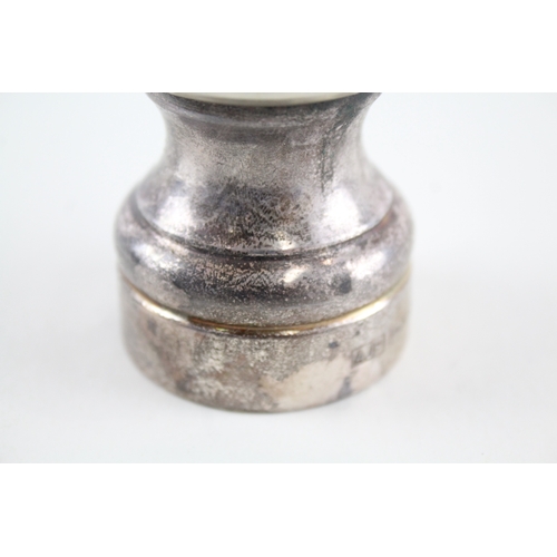 525 - Vintage Hallmarked .925 Sterling Silver Pepper Mill (89g)