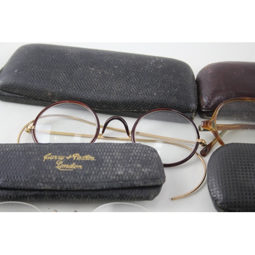 526 - Antique / Vintage Spectacles & Eyewear Inc Tortoise, Lorgnette, PinceNez Joblot