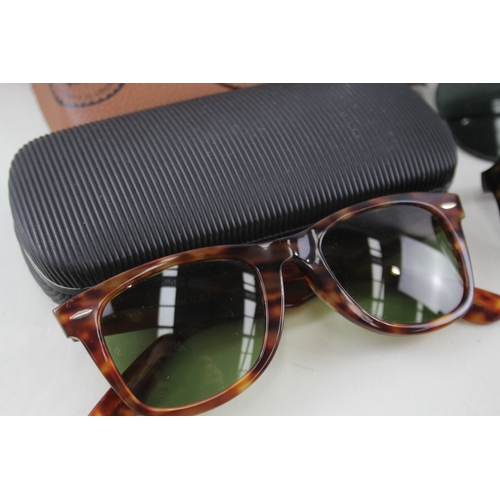 535 - Collection of Designer Rayban Sunglasses Inc Cases x 5