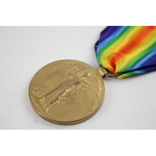 536 - WW1 Medal Pair 134503 Gnr H. Bradley RA x 2