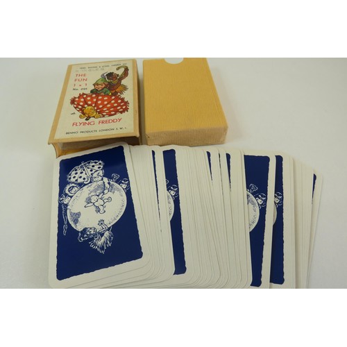 69 - Sealed  packet of Aberdeen & Commonwealth Line Playing cards, 1952 Alice in Wonderland card Game and... 