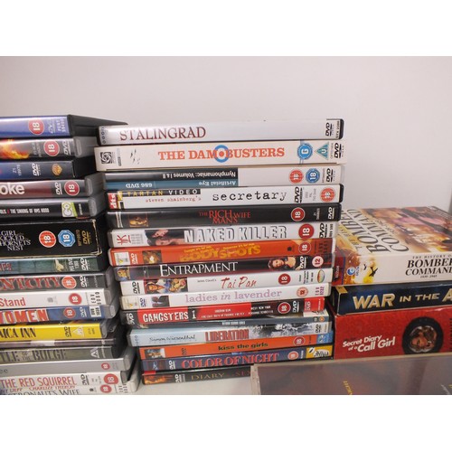 315 - Collection of DVDs and CDs including war related.