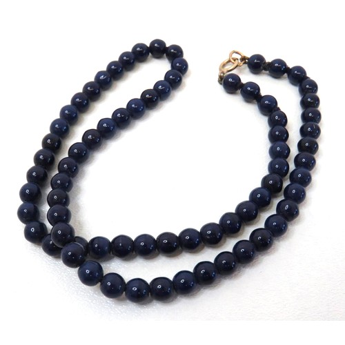 298 - Lapis Lazuli beaded 17