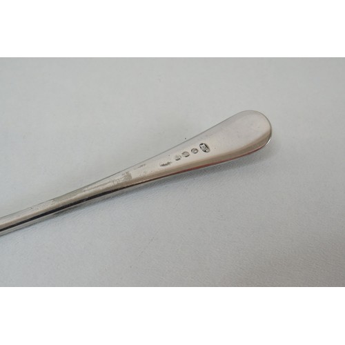 378 - Silver sifter spoon (no hallmark), silver plated and electro plated spoon