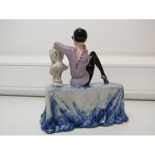 165 - Carlton Ware figure 'Masquerade show special'.