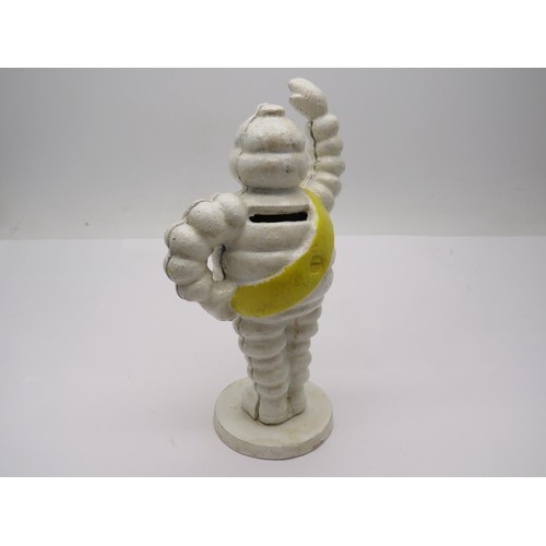 168 - Cast Michelin man moneybox.