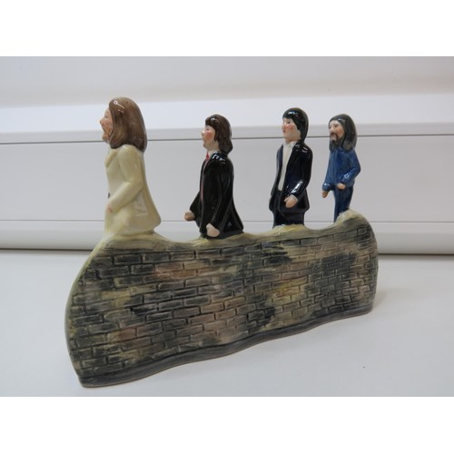 175 - Beatles Abbey Road figures.