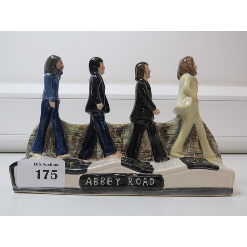 175 - Beatles Abbey Road figures.