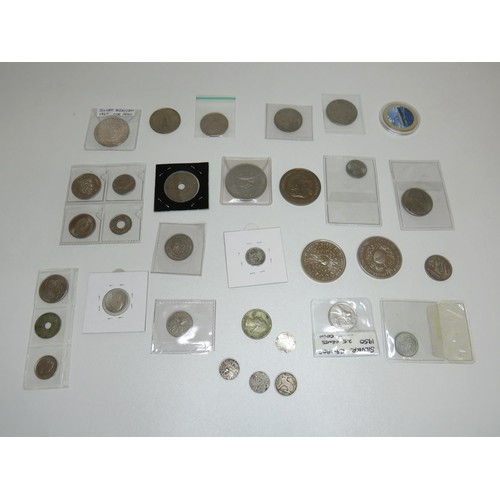 140 - Job lot of coins including silver.