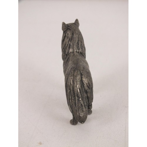 216 - Pewter Border Collie figure