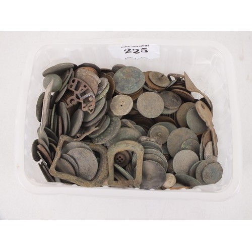 225 - Metal detecting finds