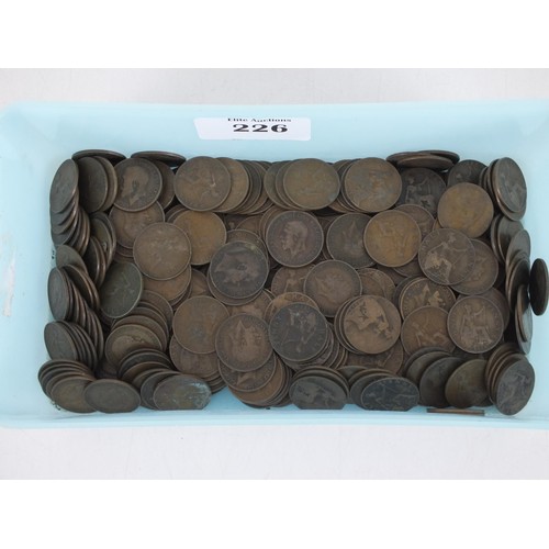 226 - Tub of old coins