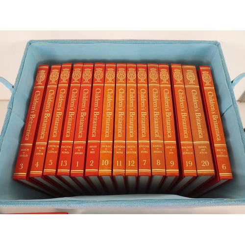 394 - Full set of vintage encyclopedias