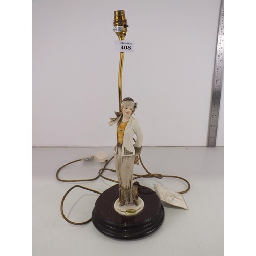 408 - Florence figural table lamp