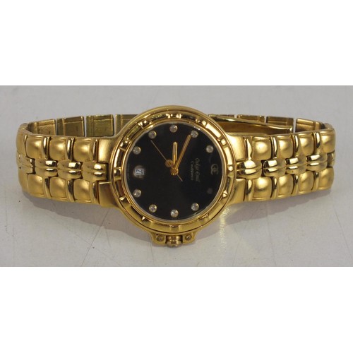 433 - Oskar Emil Casablanca 22k gold plated gents watch - Needs Battery.