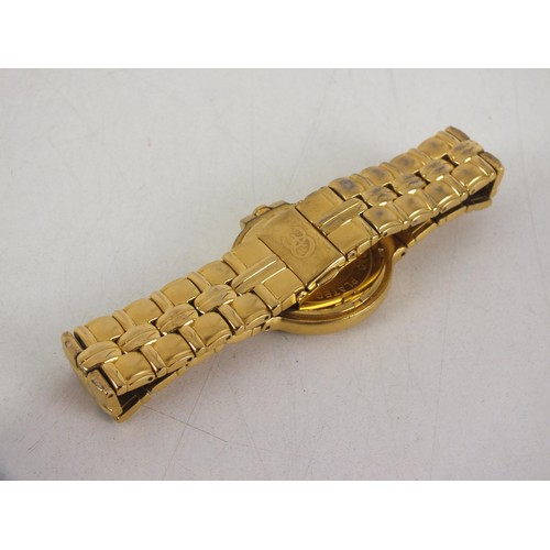 433 - Oskar Emil Casablanca 22k gold plated gents watch - Needs Battery.