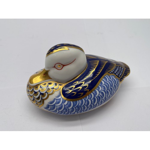 203 - Royal crown derby duck - seconds