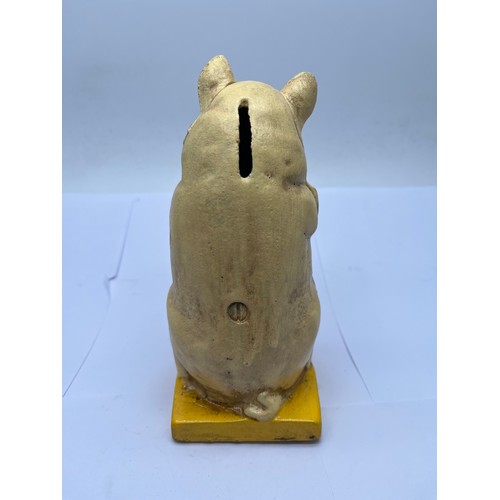 204 - Cast wise pig money box