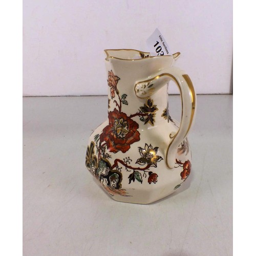 103 - Masons Jug