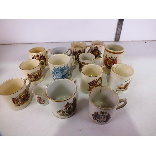 105 - Box of coronation mugs