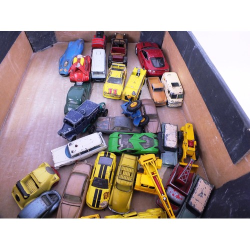 108 - Vintage playworn diecast and coronation coach.