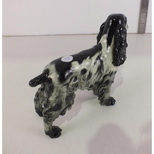 111 - Goebel spaniel dog ornament.