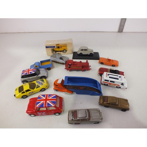 265 - Vintage diecast to include Corgi James Bond.