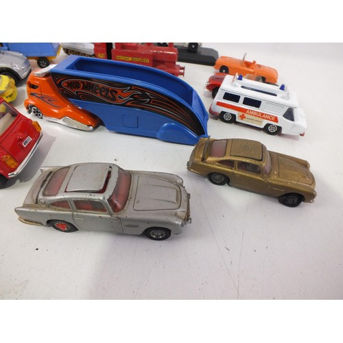 265 - Vintage diecast to include Corgi James Bond.