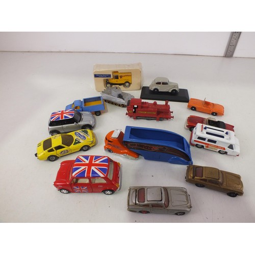 265 - Vintage diecast to include Corgi James Bond.